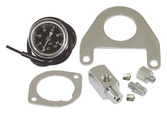 Oil Pressure Gauge Kit w/ Mount for Harley Twin Cam Models 1998-2016   #75133-99 - Image 1 of 1