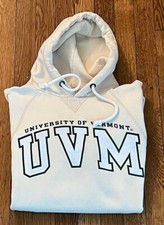 University of Vermont Catamounts NCAA College Hoodie Sports  Sweatshirt Small