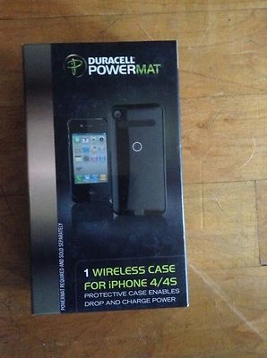 Funda Duracell Powermat Negra Apple I Teléfono 4/4S  Foto 1 de 4