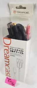 Official SEGA Dreamcast Stereo S-Video Cable NEW av HKT800 HKT-8000 SVIDEO - Picture 1 of 9