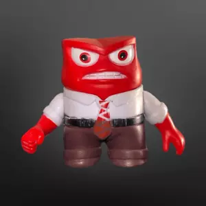 NEW Inside Out 2 Anger Character Cake Topper Figure B15 - Picture 1 of 3