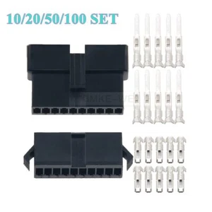 10 Pin/Way JST SM 2.5mm Male/Female Crimp Connector Kits (Plug+Socket+Terminals) - Picture 1 of 2
