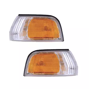 Parking Signal Side Marker Lights Pair Set for 92-93 Honda Accord Left & Right - Picture 1 of 1