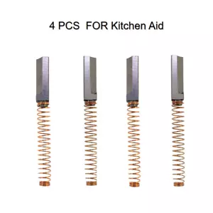 4 PIEZAS Cepillos de carbono mezcladores de pie para bañera de hidromasaje KitchenAid Mezclador Cepillos de motor - Imagen 1 de 3