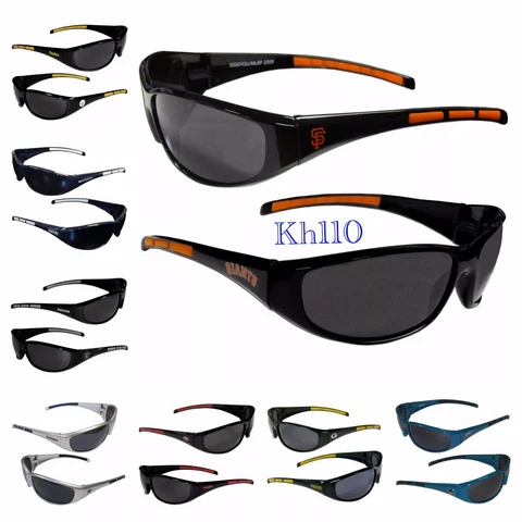 NFL/MLB/NHL Team UV400 3dot Wrap Style Sunglasses Cover