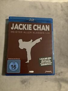 Jackie Chan - Meister aller Klassen 1-3  Bluray Rarität OOP Selten Rar Kult