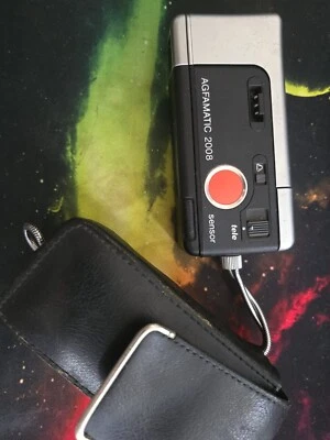 AGFAMATIC 2008 - Tele Pocket Kamera mit Sicherungsband und Tasche - Bild 1 von 4