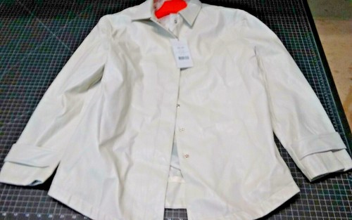 OFF WHITE Camicia giacca Emma Ellinsen Off White Marca: NA KD Taglia: (EU34) (US 4) FreeShpg!