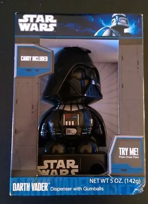 Darth Vader Star Wars 8 inch Lights Sound Gumball Dispenser Machine New in Box - Image 1 of 4