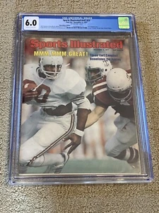 Earl Campbell Sports Illustrated CGC 6.0 OW/White (1977 U. of Texas Heisman)-HOF - Picture 1 of 5