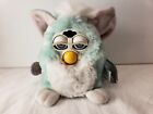 Vintage 1999 Tiger Furby Baby Baby Light Blue/white  **Works**
