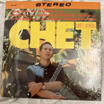 Chet A True Artist by Chet Atkins Vinyl LP RCA Camden 1967 CAS 2182 - Image 1 of 4