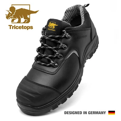 Sicherheitsschuhe S3 Stahlkappe SRC Wasserfest Komfortabele Herren Arbeitsschuhe