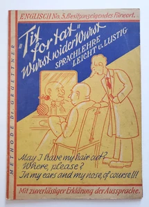 1947 Tit for Tat Wurst Wider Wurst English Lesson Game for German Speakers No. 3 - Picture 1 of 5