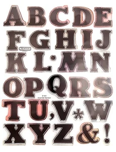 Close to My Heart CTMH Essential Alphabet E1001 Stamp Set #13b - Picture 1 of 2