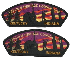 Lincoln Heritage Council KY Lot of 2 CSP Bdr (SA376) - Picture 1 of 2