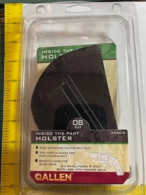 Revólver Allen Inside the Pant Funda 08 RH 2" Marco Pequeño con Martillo Spur Negro Foto 1 de 4