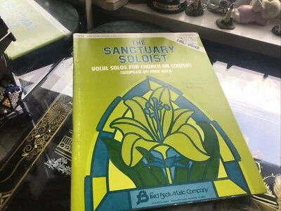 The Sanctuary Soloist Songbook~LOW Voice Edition~Fred Bock~Sacred Music~Church - Image 1 of 4