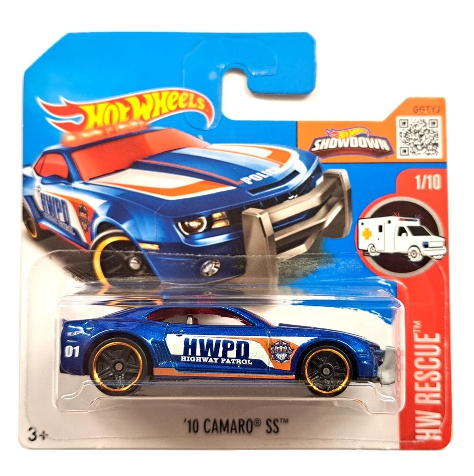 HOT WHEELS HW RESCUE 1/10 '10 CAMARO SS 211/250 DHX71 - Image 1 of 1