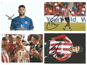 BRENTFORD: TONEY, RAYA, NORGAARD & JANSSON SIGNED 6x4 FOTOS+COA ***MILLS52*** - Bild 1 von 1