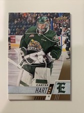 2017-18 Upper Deck CHL Base Card # 2 Carter Hart Everett Silvertips WHL