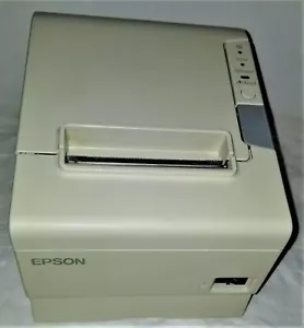 EPSON TM-T88V POS THERMOBELEG DRUCKER MIT ""PLUS STROM"" & USB-ANSCHLUSS - Bild 1 von 2