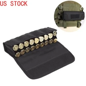 Tactical Molle 18 Rounds Ammo Pouch 12/20Ga Shotgun Shell Pouch Cartridge Holder - Picture 1 of 11