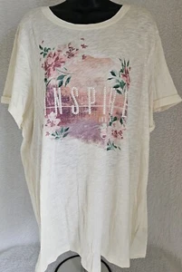 Torrid Damen Shirt Top Bluse Größe 3 3X 22W/24W Mehrfarbig Blumenmuster NEU - Bild 1 von 24