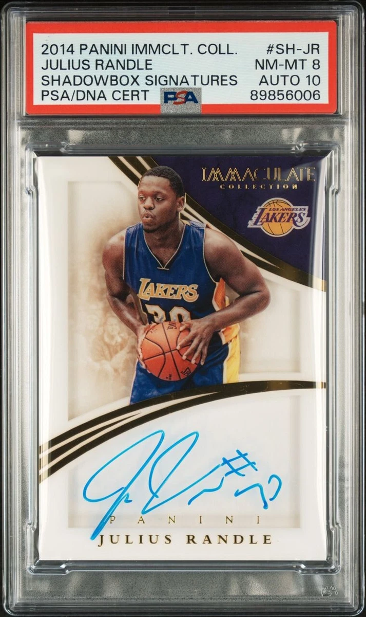 Julius Randle Basketball Autographed Sports Trading Cards