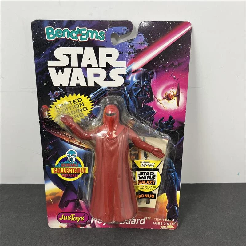 1994 Just Toys Bendems Star Wars Figure Emperor's Royal Guard Bendable Pose E2