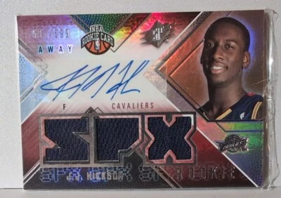 2008-09 SPx Cleveland Cavaliers J.J. Hickson JSY AU RC 597/599 - Image 1 of 2