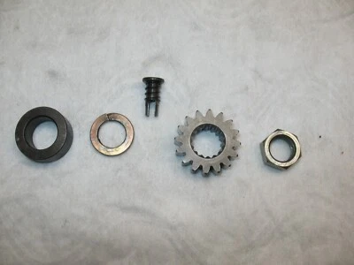 Honda XR80R XR 80 1996 transmisión primaria embrague engranaje accionado + sin dientes astillados Foto 1 de 4