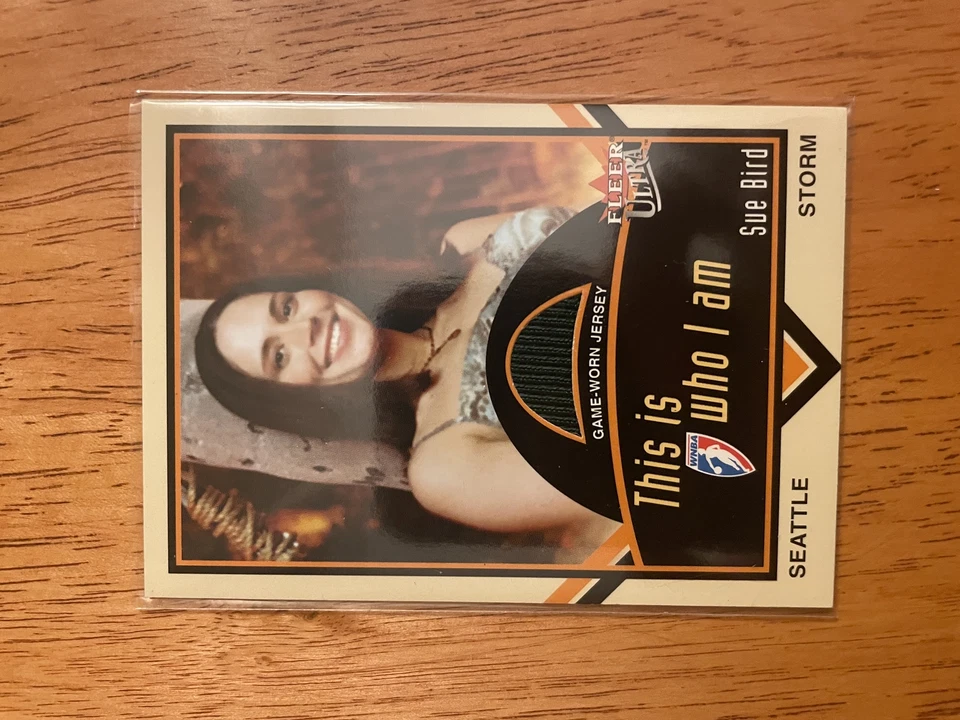 2003 Ultra WNBA Who I Am Game Worn Sue Bird - Image 1 of 1