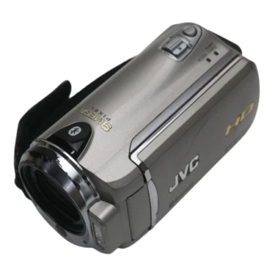 JVC Victor GZ-Hm570 Camcorder Digital Video Camera Titanium Good - Image 1 of 2