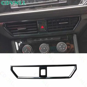 For Volkswagen Jetta Mk7 19-23 Steel Carbon Fiber Console Air Outlet Vent Cover - Picture 1 of 4