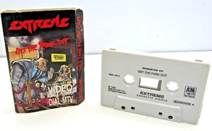 1990 Get The Funk Out Extreme Rock n Roll Cassette Tape Single A&M Records - Foto 1 di 7