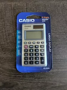 Taschenrechner Casio HS8VA Standardfunktion Taschenformat Basic 8-stellig - Bild 1 von 2