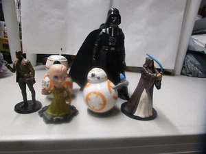 Disney Star Wars Lot Obi-Wan Darth Vader Snoke Droid Finn - Picture 1 of 4