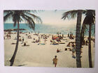 Bathing And Sun Tanning Florida Vintage Postcard