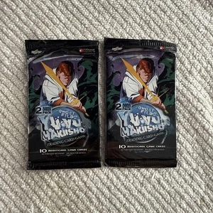 (2) Yu Yu Hakusho Ghost Files TCG 10 Card Booster Packs New Factory Sealed - Picture 1 of 2