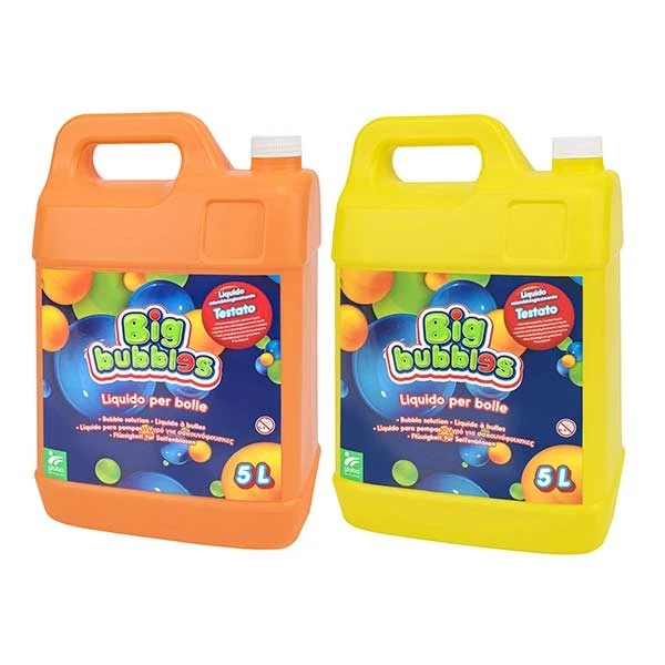 GLOBO BOLLE DI SAPONE 5LT RICARICA 2 COL