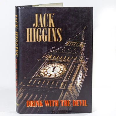 Drink With the Devil by Jack Higgins First 1st Edition Vintage Novel Book Foto 1 de 4