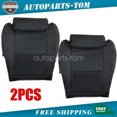 Nueva cubierta de asiento negra inferior de conductor y pasajero para Mercedes Benz CLA250 2016-2020 Foto 1 de 4