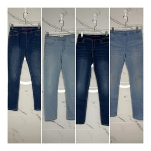 Children’s Place And Levi’s Girls Skinny Denim Jeggings Jeans Size 14 Lot of 4 - Picture 1 of 24