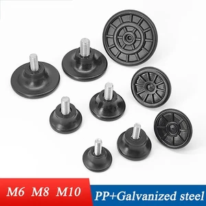Adjustable Furniture Feet M6 M8 M10 Screws Leveling Foot Height Adjustable Base - Picture 1 of 33
