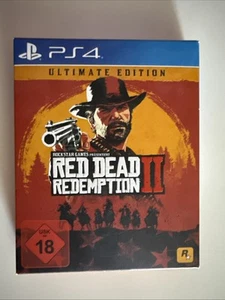 Red Dead Redemption 2 II Ultimate Limited Special Steelbook Edition PS4 - Bild 1 von 6