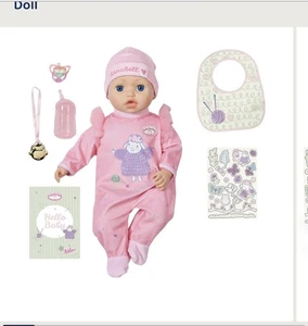 NEU Baby Annabell ACTIVE DOLL (43 cm) mit realistischen Funktionen, Accs - Alter 3 + - Bild 1 von 6