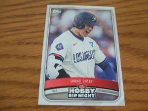 2025 Topps Hobby Rip Night #1 Shohei Ohtani DODGERS - Bild 1 von 2