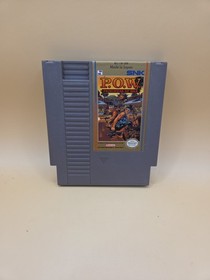 P.O.W. Prisoners of War Nintendo NES 1989 Game Cartridge