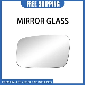 Towing Mirror Glass for 98-04 Volvo C70 Driver Left Side LH Replacement Adhesive - Picture 1 of 10